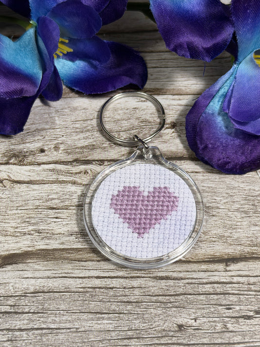 Handmade Cross Stitch Keyrings