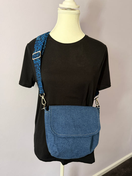 Cross Body Bag (Denim)