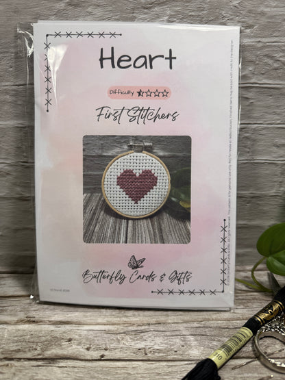 Beginner Cross Stitch Kit (First Stitcher)