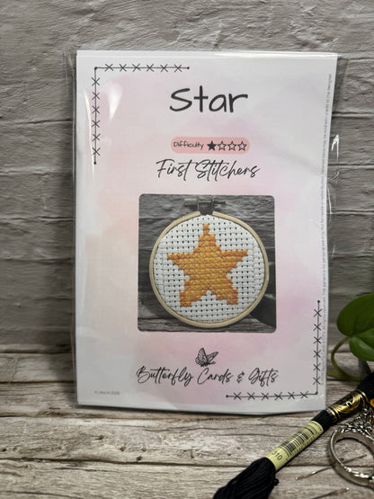 Beginner Cross Stitch Kit (First Stitcher)