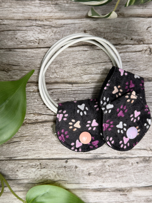 Cable Organiser – Snap Close Cord Tidy (Handmade Fabric)