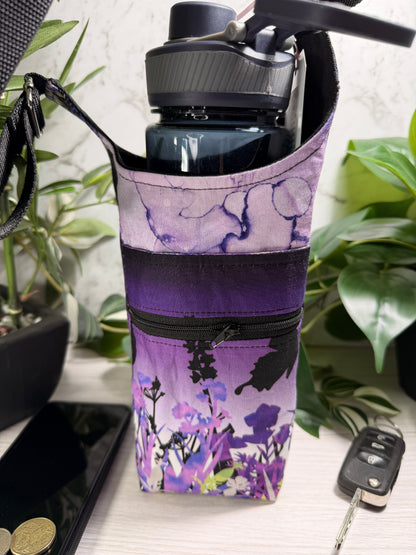 Drink Bottle Bag with Phone Pocket
