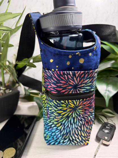 Drink Bottle Bag with Phone Pocket