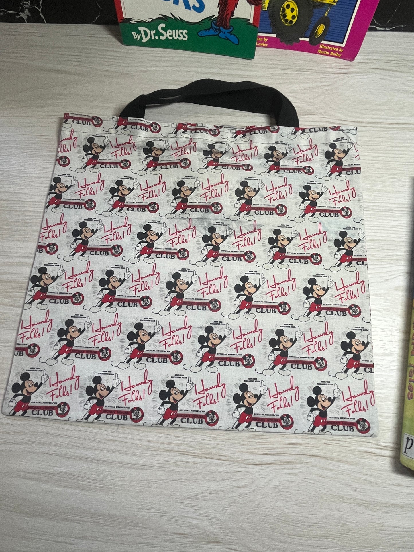 Children's Library Bag with Easy-Carry Handles