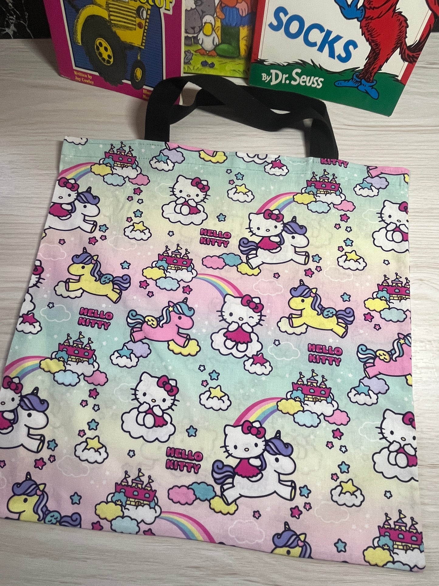 Children's Library Bag with Easy-Carry Handles