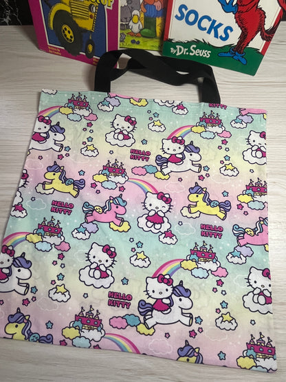 Children's Library Bag with Easy-Carry Handles