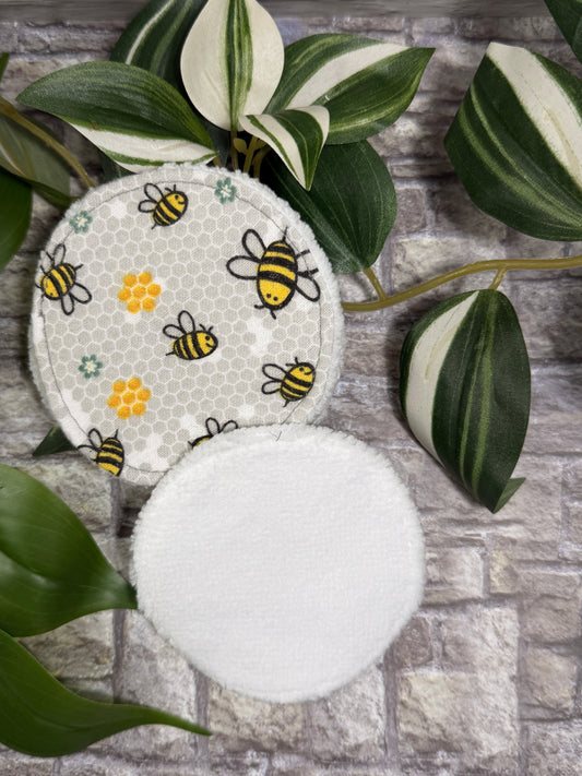 Reusable Face Cleansing & Makeup Remover Pads