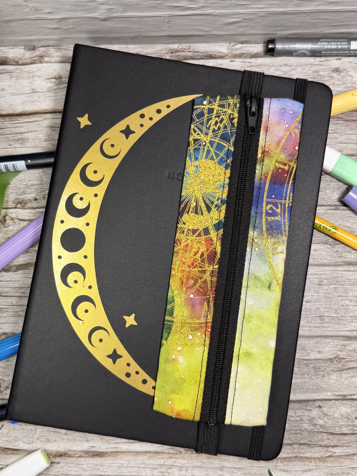 Notebook And Matching Overbook Pouch Set