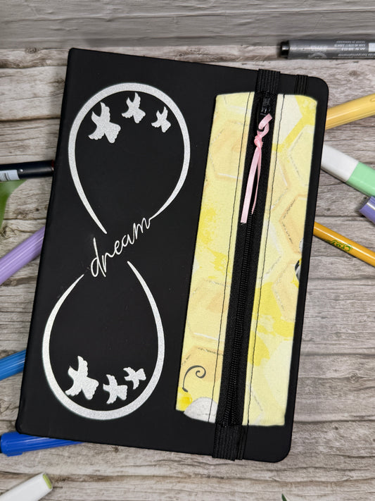 Notebook And Matching Overbook Pouch Set