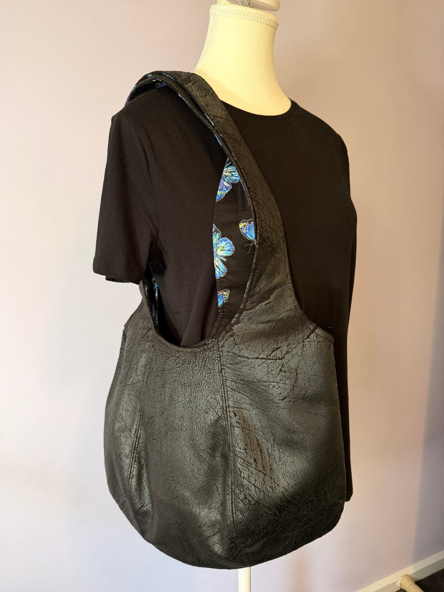 Slouch Shoulder Bag - Double Strap Handbag